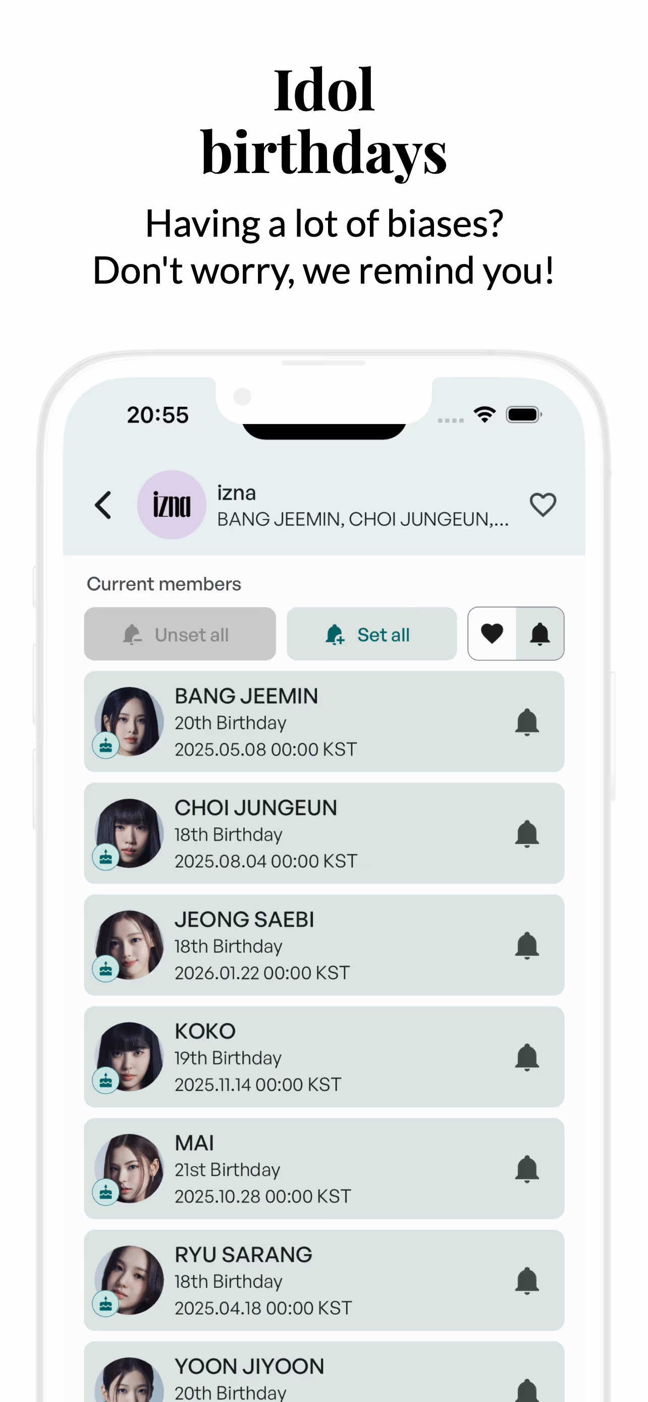 Upcoming Kpop app screenshot 4