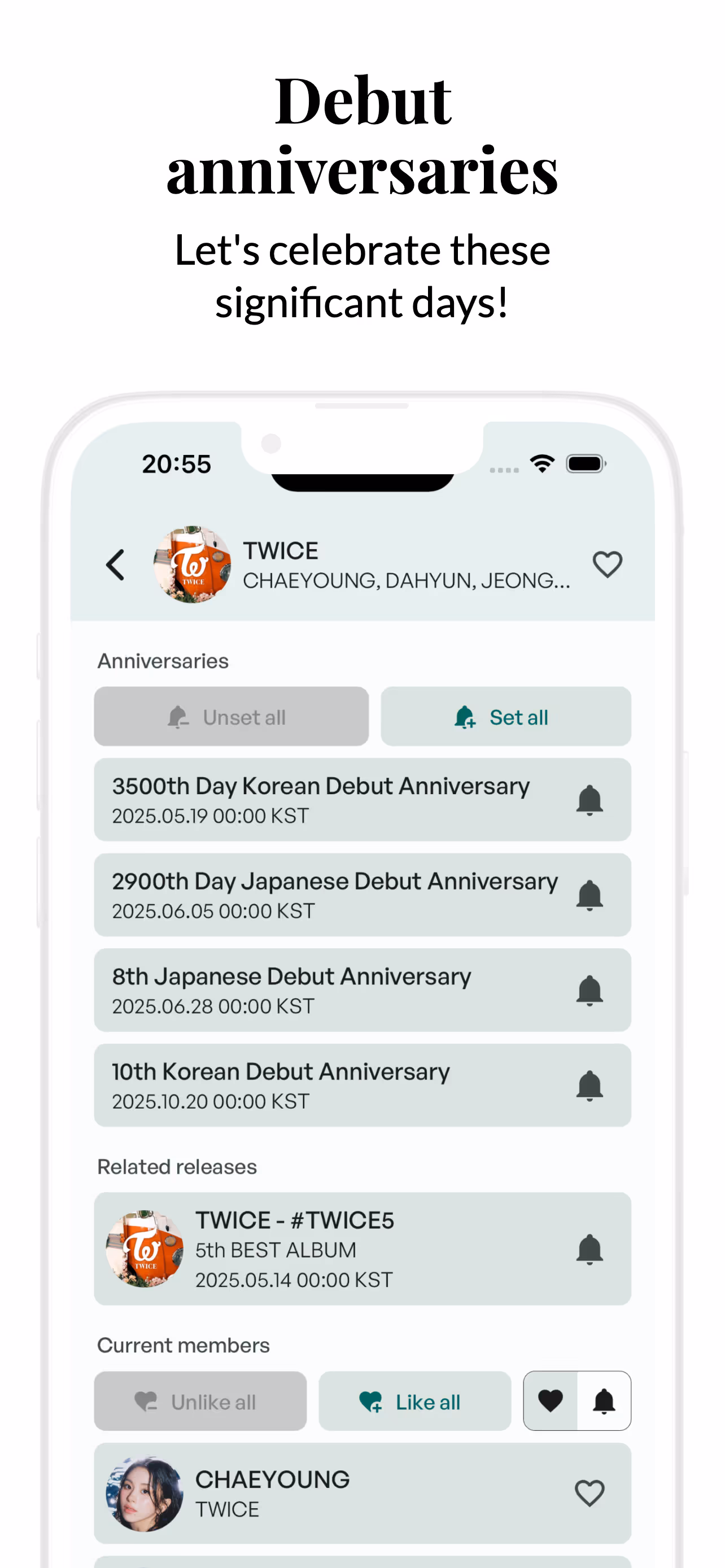 Upcoming Kpop app screenshot 5