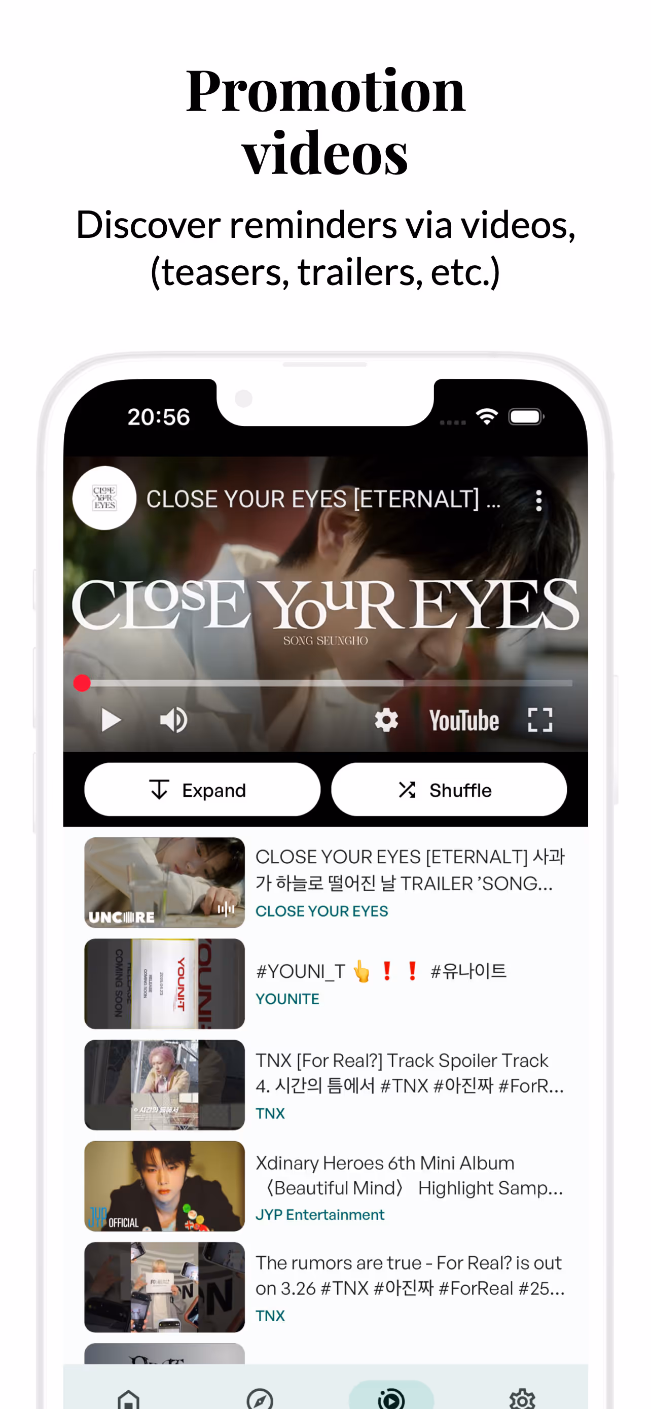 Upcoming Kpop app screenshot 6